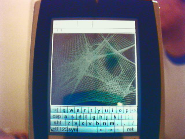 PicoGUI virtual keyboard