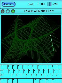 PicoGUI desktop on the BE-300